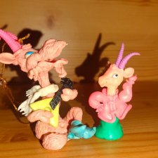 Игрушки пара Козел с козой