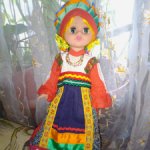 Кукла национальный костюм