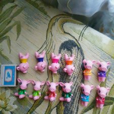 Серия Свинки, хрюшки месяцы года. Фреш Тойс Fresh toys
