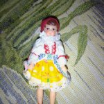 Куколка кукла пупсик Ари ARI ГДР Германия, национальный костюм