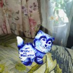 Статуэтка фигурка кот, котёнок