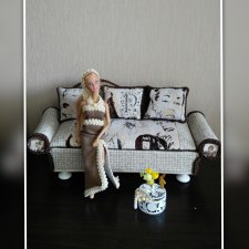 Мебель для кукол. Диваны, кресла, столы, шкафы, торшеры и т.д