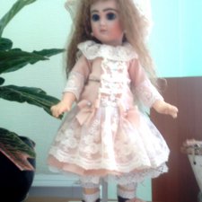 Реплика антикварной куклы Жюмо