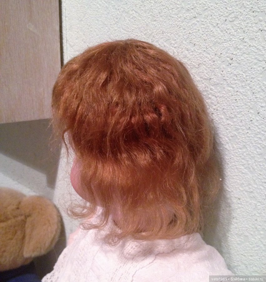 Ремонт антикварного парика (фото 8)