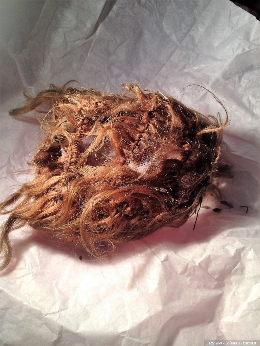 Ремонт антикварного парика