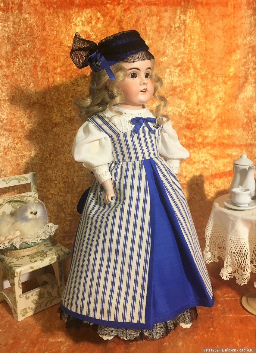 Туалет прекрасной дамы — Антикварные куклы Kestner (Кестнер) JDK: Хильда