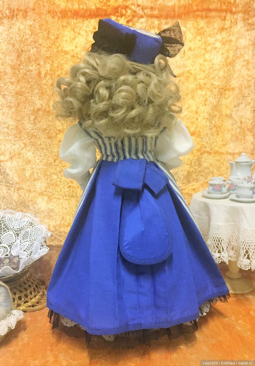 Туалет прекрасной дамы — Антикварные куклы Kestner (Кестнер) JDK: Хильда (фото 6)