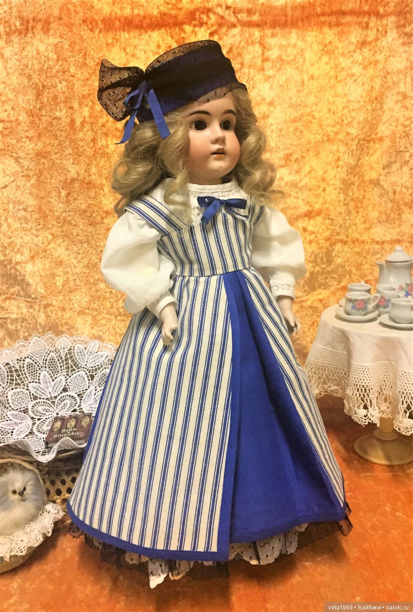 Туалет прекрасной дамы — Антикварные куклы Kestner (Кестнер) JDK: Хильда