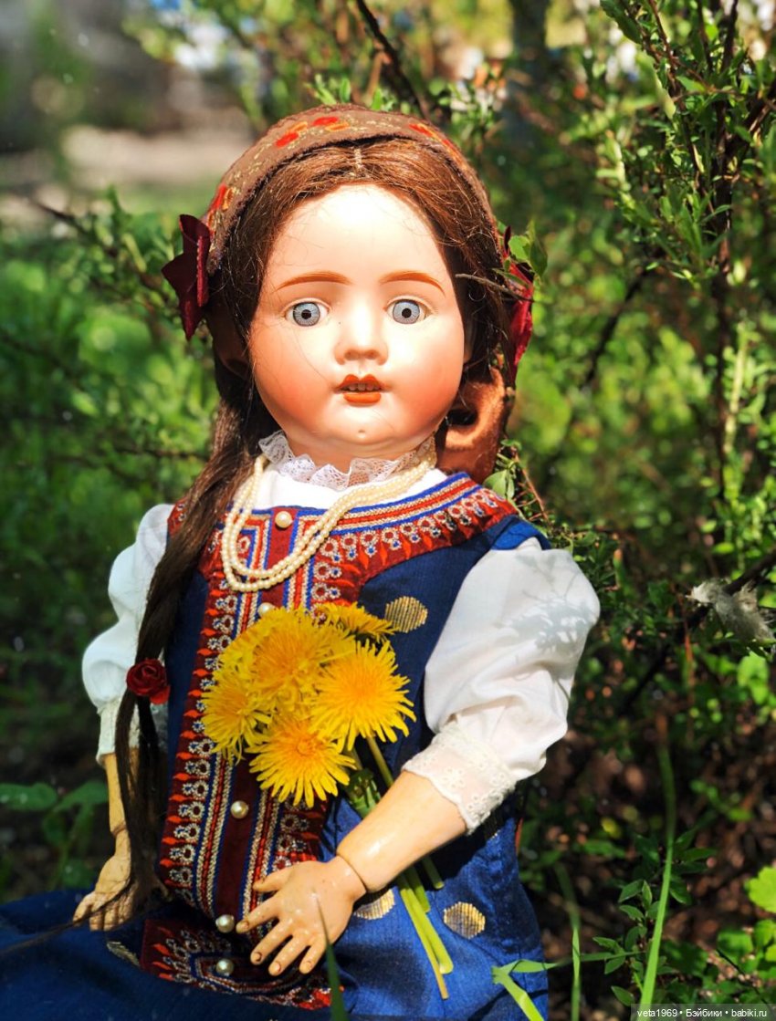 Редкая Алёнушка с длинной косой