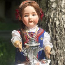 Антикварная кукла Рекнагель
