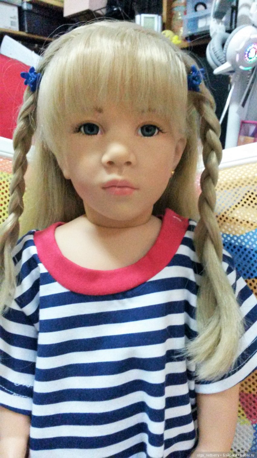 Замена ресниц и перетяжка Самиры Gotz & Steiff 2003