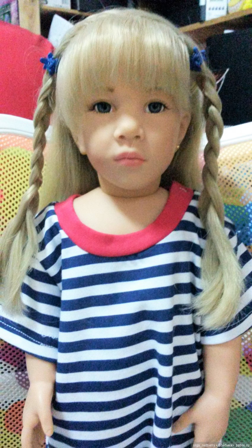 Замена ресниц и перетяжка Самиры Gotz & Steiff 2003