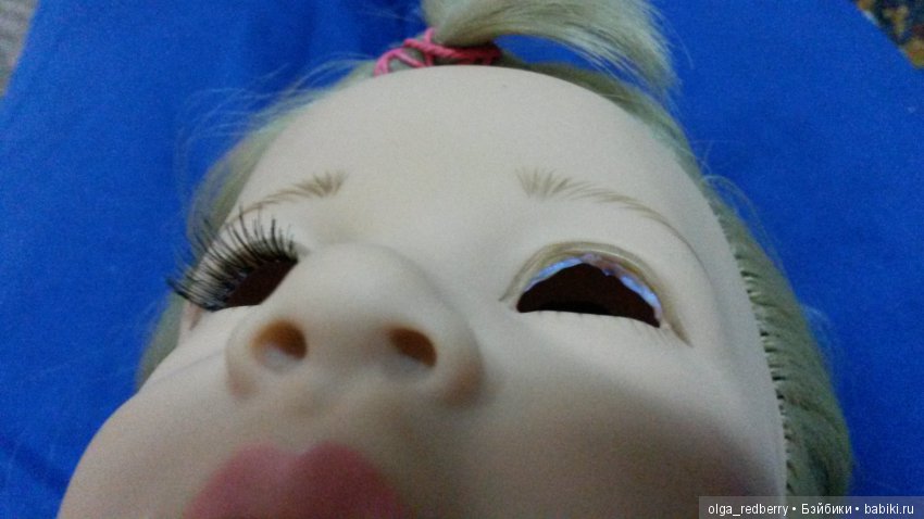 Замена ресниц и перетяжка Самиры Gotz & Steiff 2003 (фото 4)