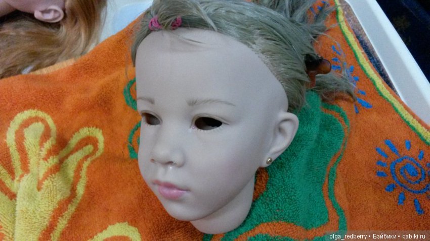 Замена ресниц и перетяжка Самиры Gotz & Steiff 2003