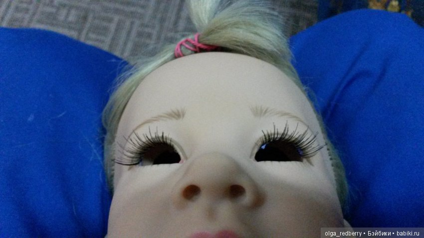 Замена ресниц и перетяжка Самиры Gotz & Steiff 2003 (фото 5)