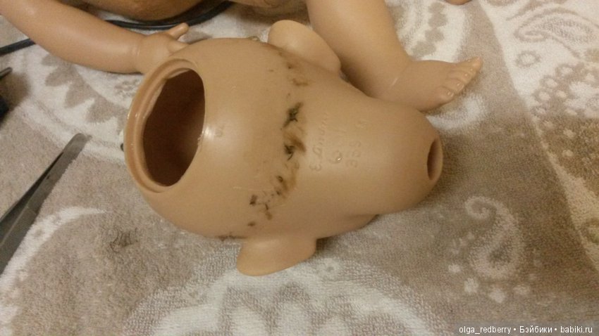 Янина Janina от Elizabeth Lindner. Перетяжка головы, замена ресниц и парика