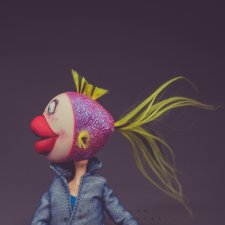 В синем море, в белой пене