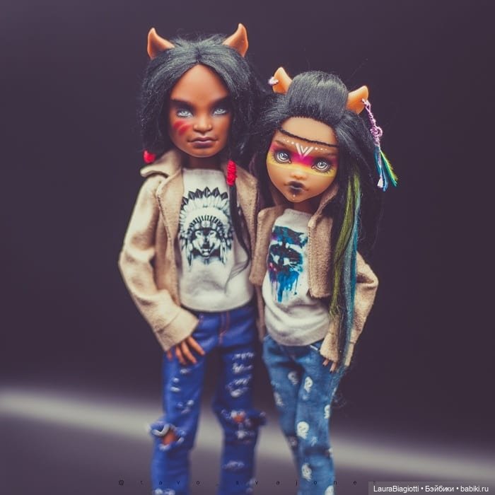 Парочка Вульфов :3 | Бэйбики Парочка Вульфов :3 — ООАК Monster High и Ever After High: репейнт