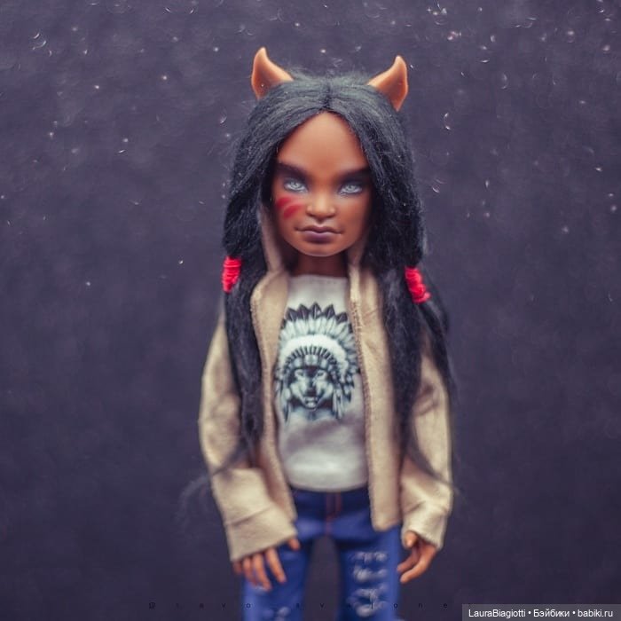 Парочка Вульфов :3 — ООАК Monster High и Ever After High: репейнт