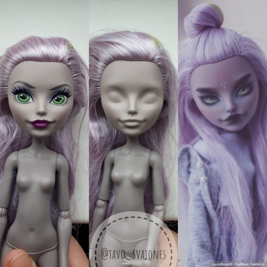 Моаника ДиКей (Монстер Хай) - ООАК (фото 7)