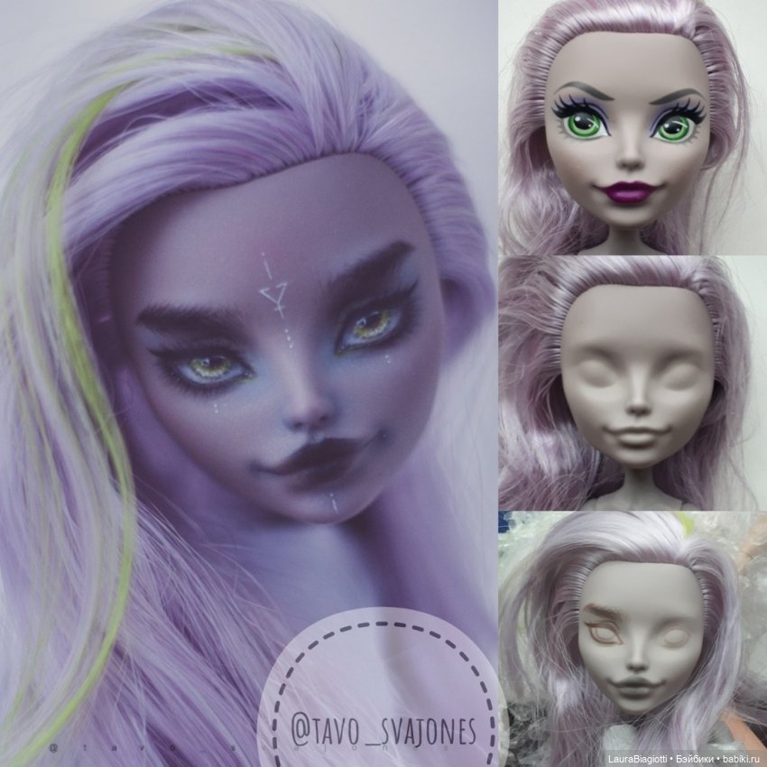 Моаника ДиКей (Монстер Хай) - ООАК (фото 8)