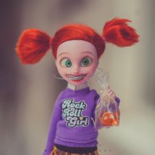 Дарла из мультфильма Немо на базе Банни Бланк ЕАХ (Darla Sherman, Nemo, Bunny Blanc)