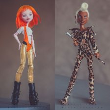 ООАК Лилу Даллас и Руби Род Monster High