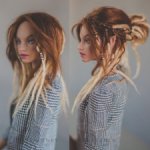 МК - парик из акрила + реалистичные дреды