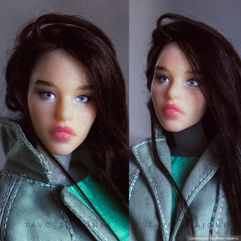 Авторский мейкап кукол - Svajones