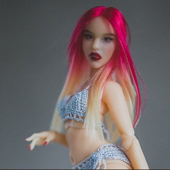 Мастер-модель шарнирной куклы. Молд Roma.