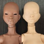 Куклы бланк от Dart Dolls /  Анна Шиткина / Алтынай и Дикарка 1/4