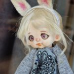 Заюша, будуарная кукла