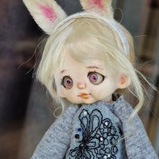 Заюша, будуарная кукла