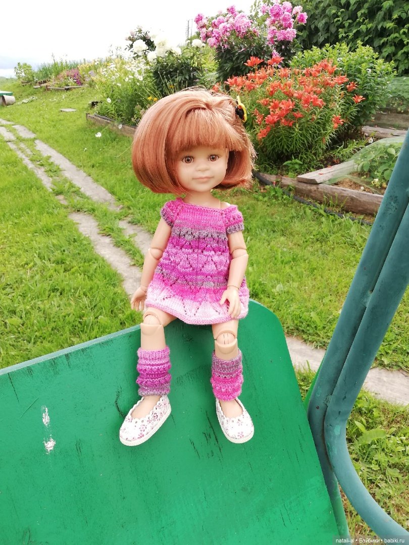 Хорошо летом в деревне, хотя с куклой - везде хорошо (фото 6)