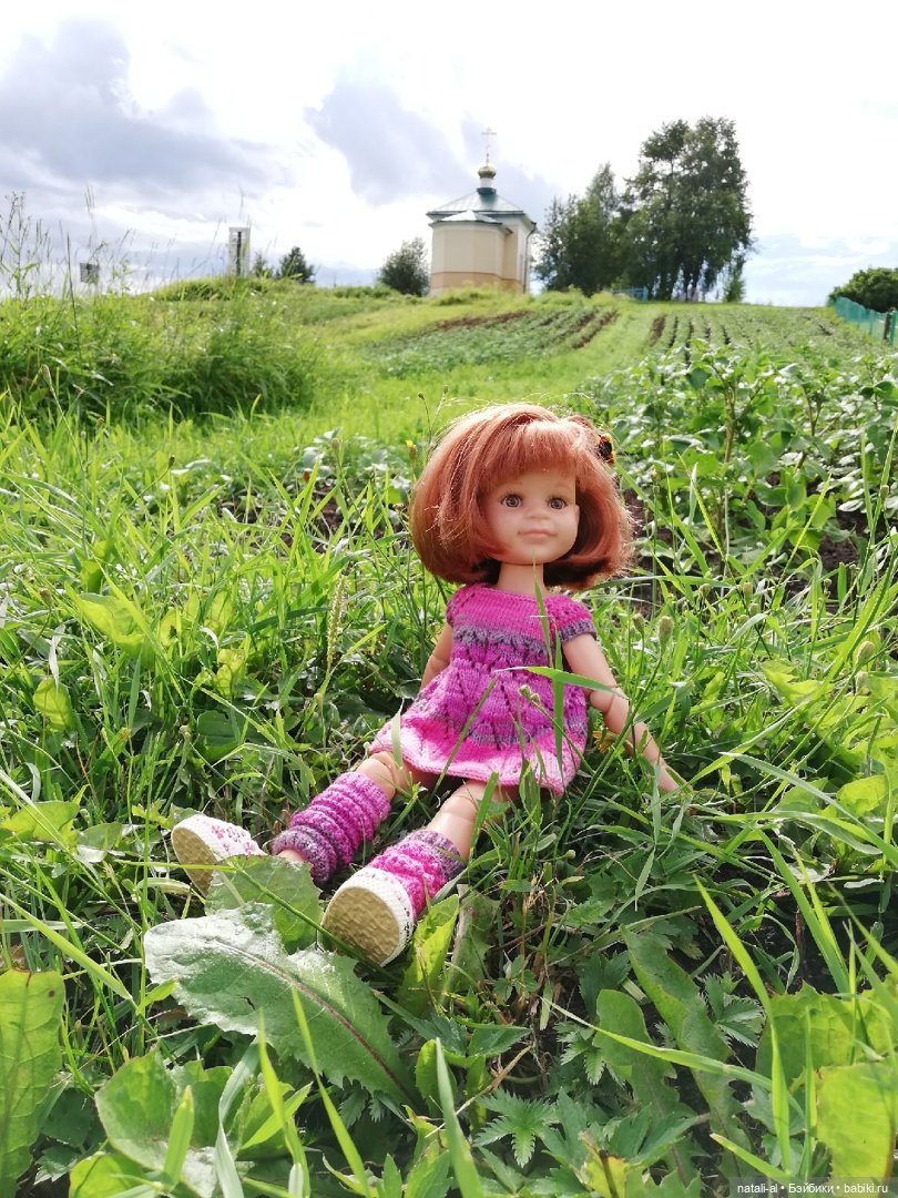 Хорошо летом в деревне, хотя с куклой - везде хорошо (фото 8)