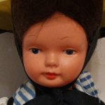 Немецкая кукла  TRACHTEN - PUPPEN 21 см