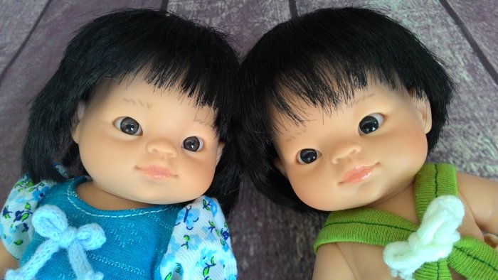 У девочки темно-серые 10мм. Паола Рейна