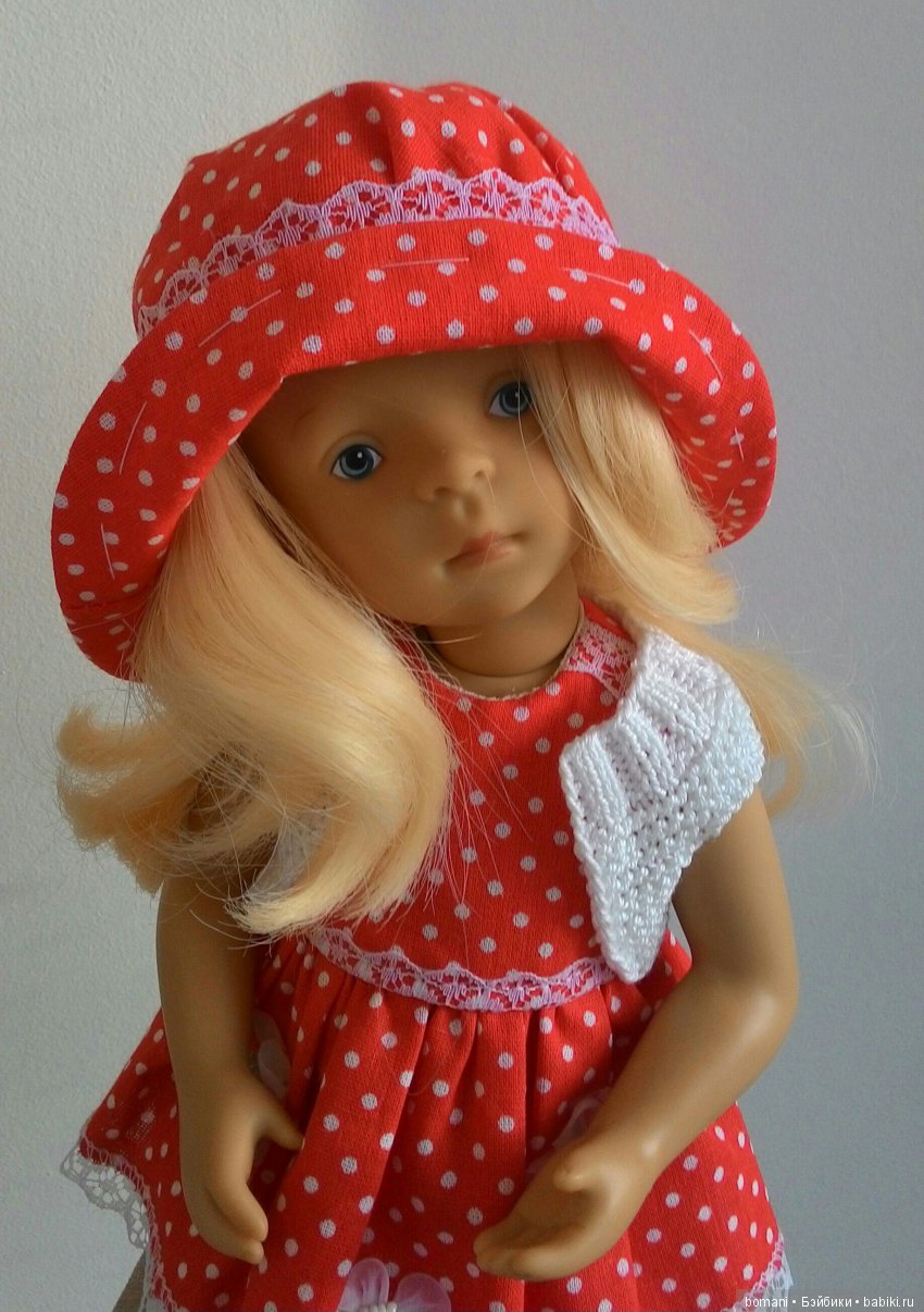 Поделки своими руками: Соломенная шляпка для куклы