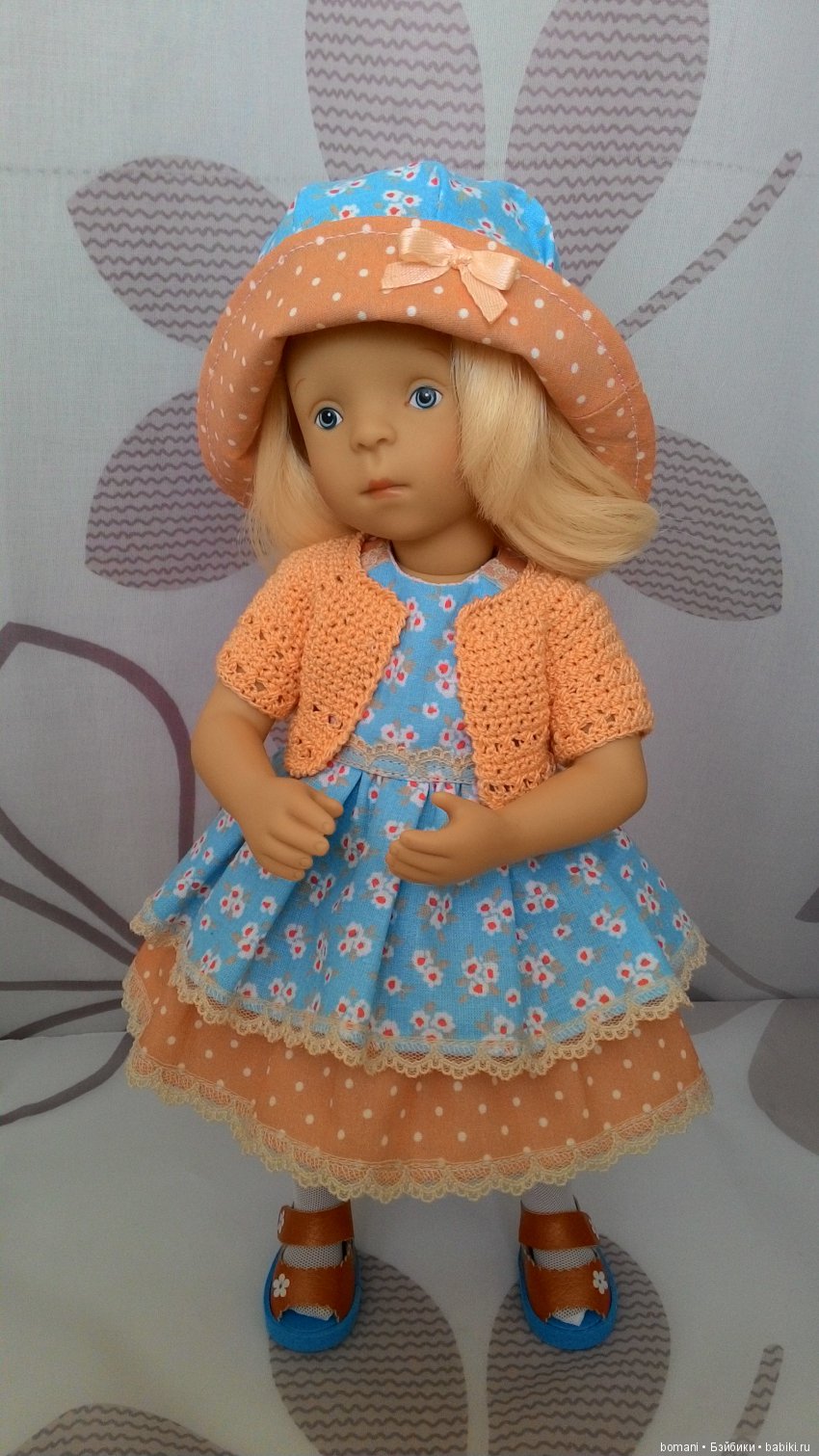 Построение выкройки шляпки для любой куклы (фото 10)