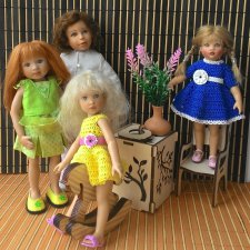 Мой маленький цветничок. Малышки от разных авторов 25 - 18 см