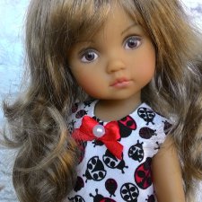 Очень маленький хвастик. Новый паричок для моей Бонеки