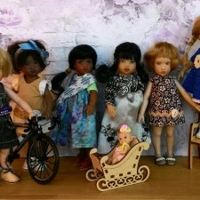 Детский сад. Средняя группа. Малыши 19 см. от Helen Kish