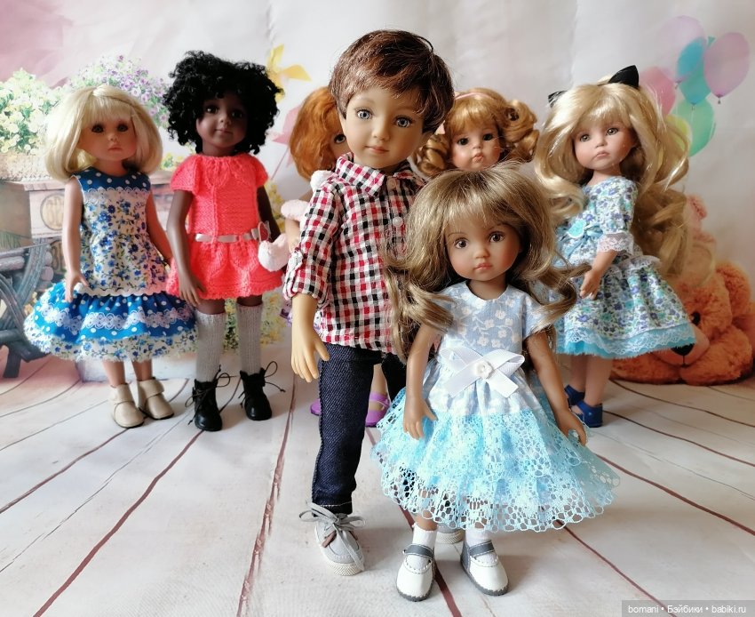 Восемь девок, один я — Куклы Maru and Friends (Мару): молды Dianna Effner (фото 9)