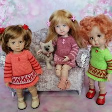 Теплый прием. Алёнка приехала