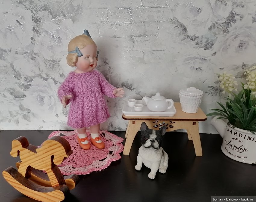 Лизонька — Антикварные куклы Heubach Koppelsdorf (Хойбах): молд 300 (фото 8)