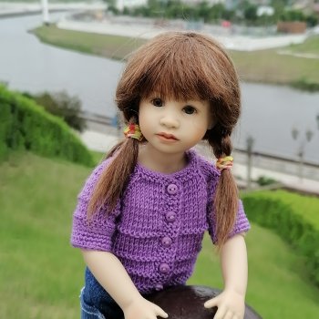 Шарлотта на прогулке