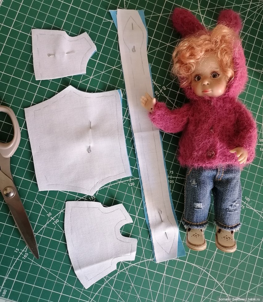 Шьём комбезик для Мироши. Уроки шитья, часть 1