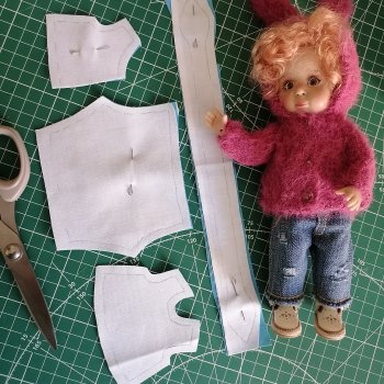 Шьём комбезик для Мироши. Уроки шитья, часть 1