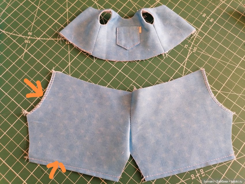 Шьём комбезик для Мироши. Уроки шитья, часть 2 (фото 3)