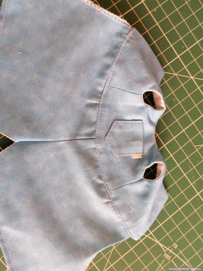 Шьём комбезик для Мироши. Уроки шитья, часть 2 (фото 8)